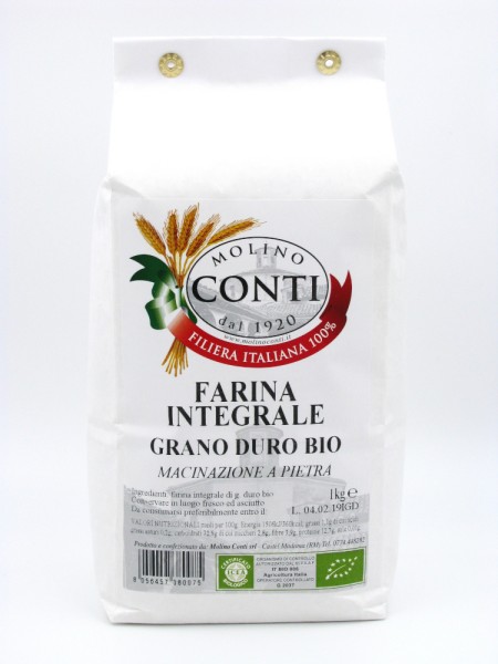 Semola Rimacinata di grano duro Integrale | Pasta De Cecco Deutschland