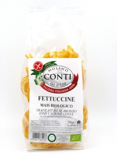 Organic mais Fettuccine